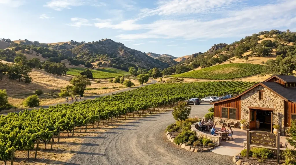 Suisun Valley Wine Country explore page